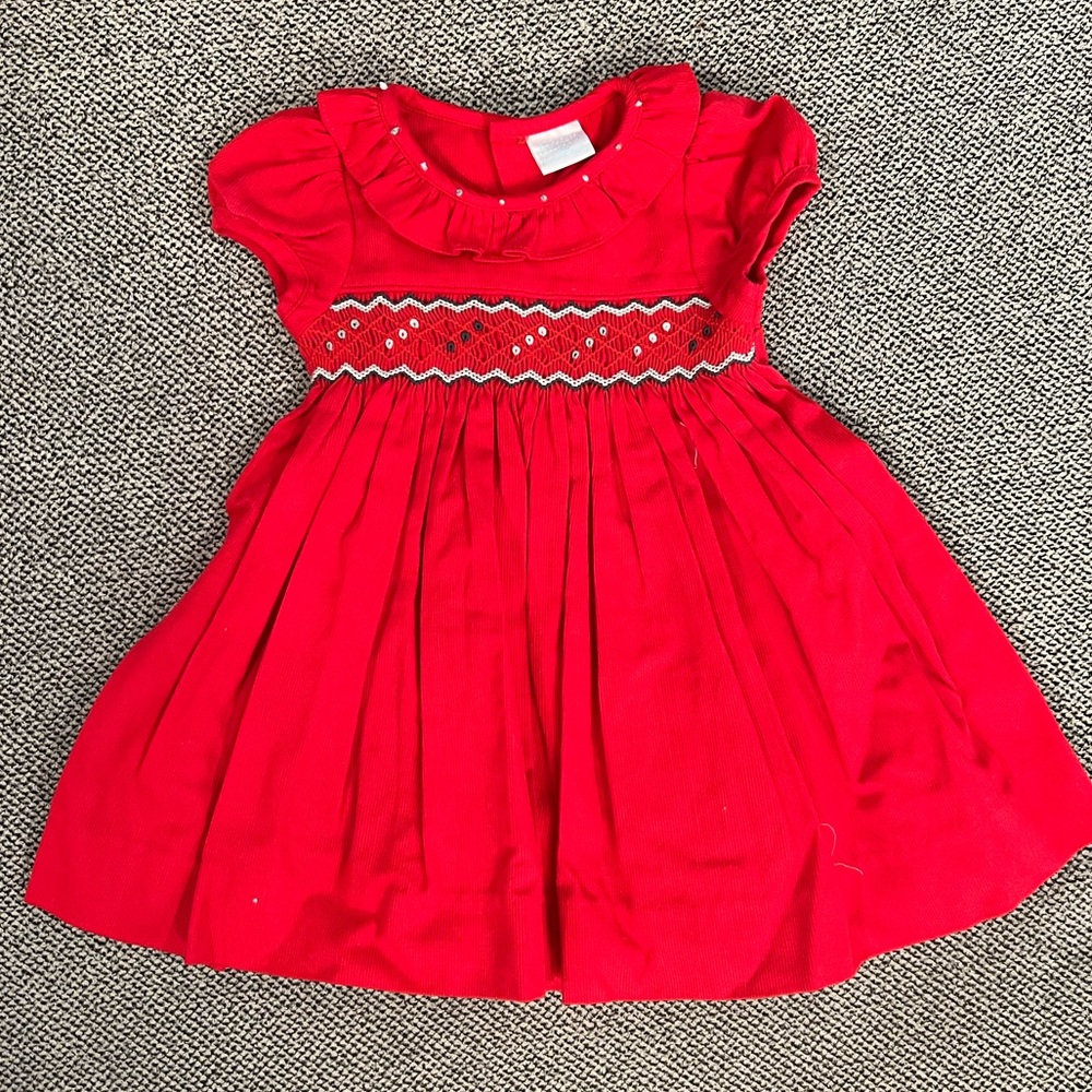Edgehill collection Christmas dress NWOT (3M)